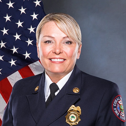 Headshot of Assistant Chief Stephanie Palmer