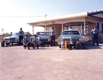 Coral Springs Police Station in 1968