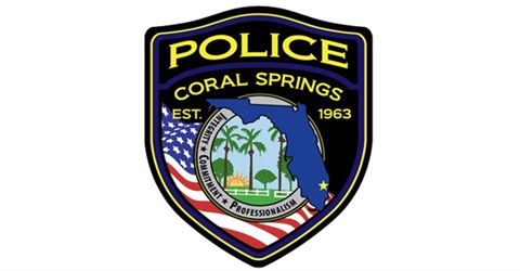 Coral Springs Police Department Badge