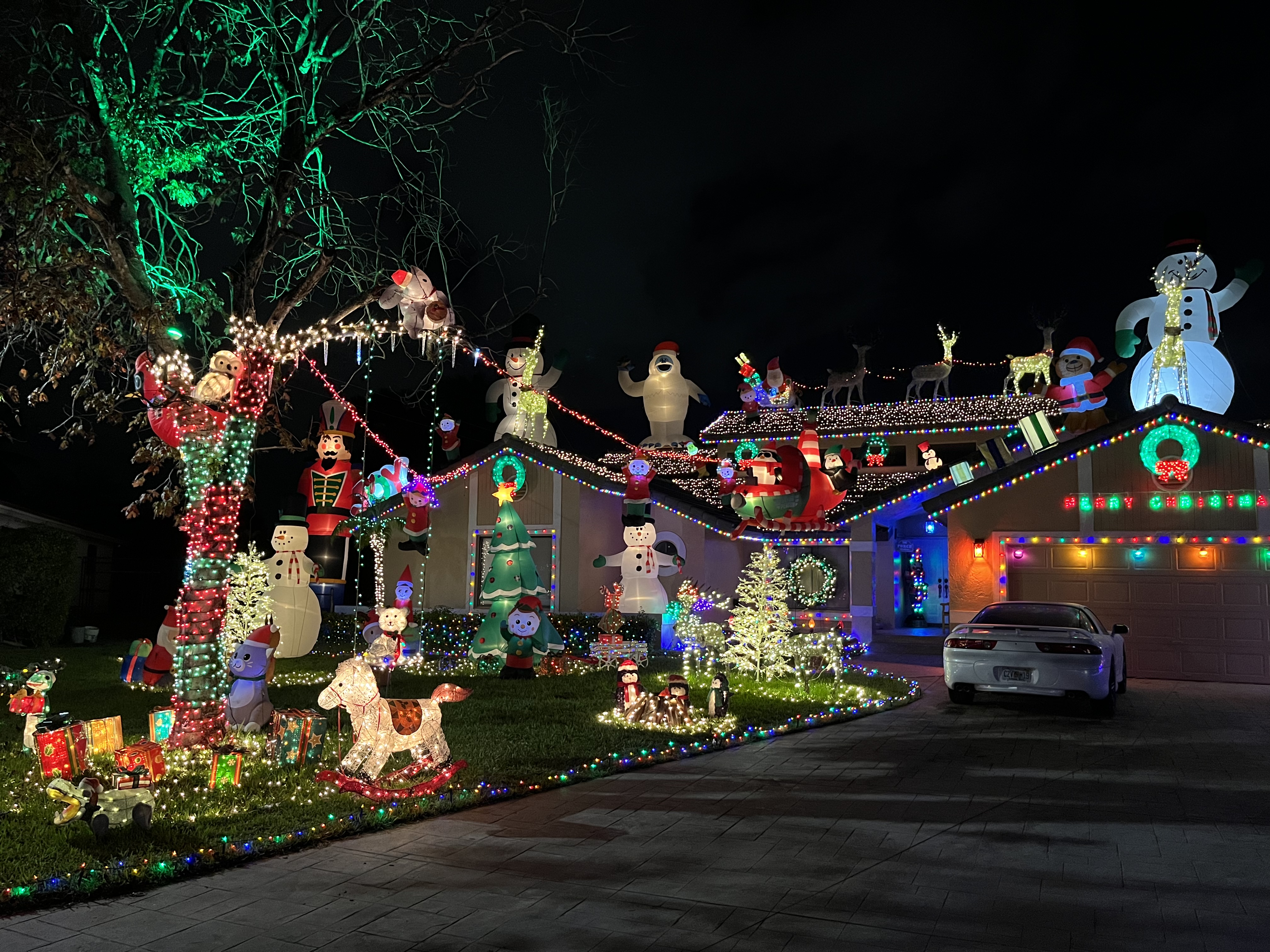 Deck the Halls - Holiday Lights winner - 1st place house